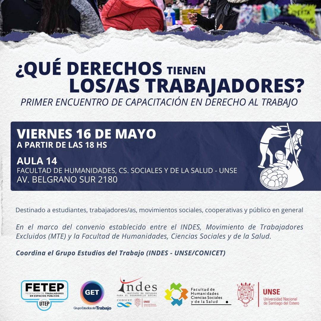Primer Encuentro de Capacitación: ¿Qué derechos tienen los/as trabajadores/as?