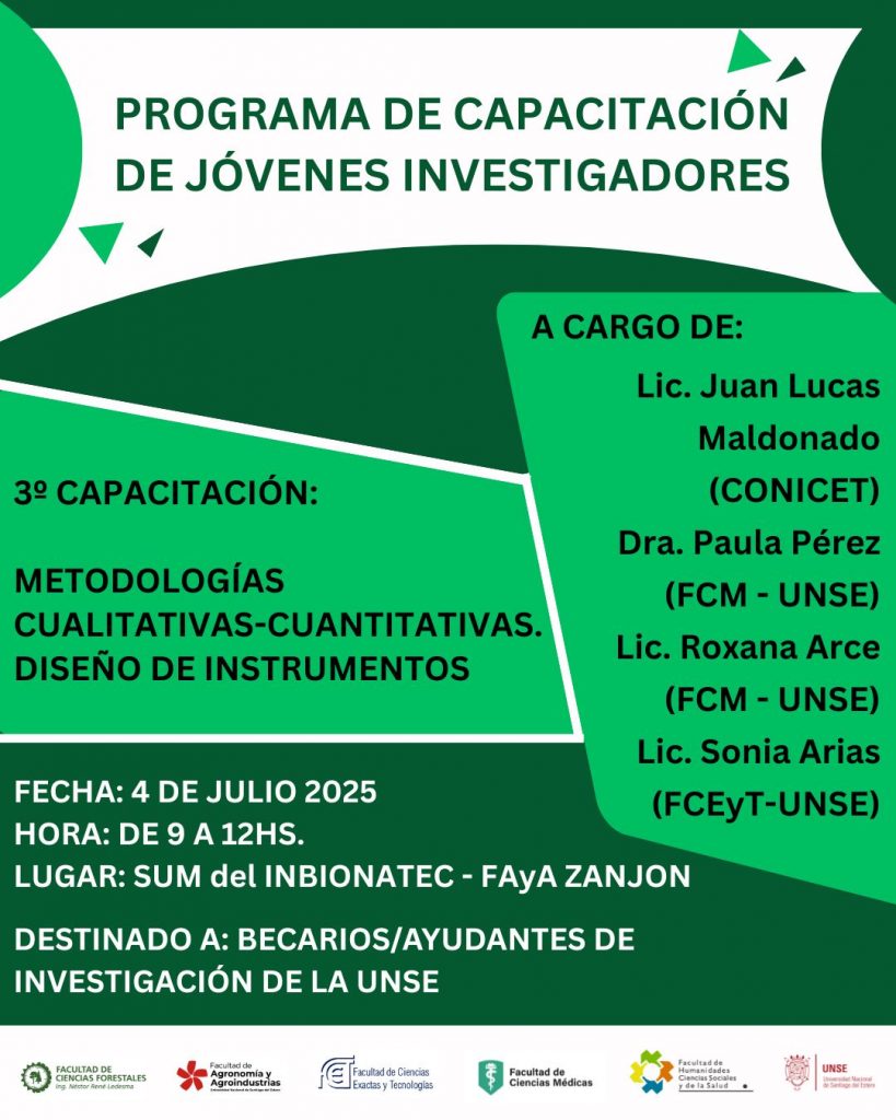 Programa de Capacitación de Jóvenes Investigadores