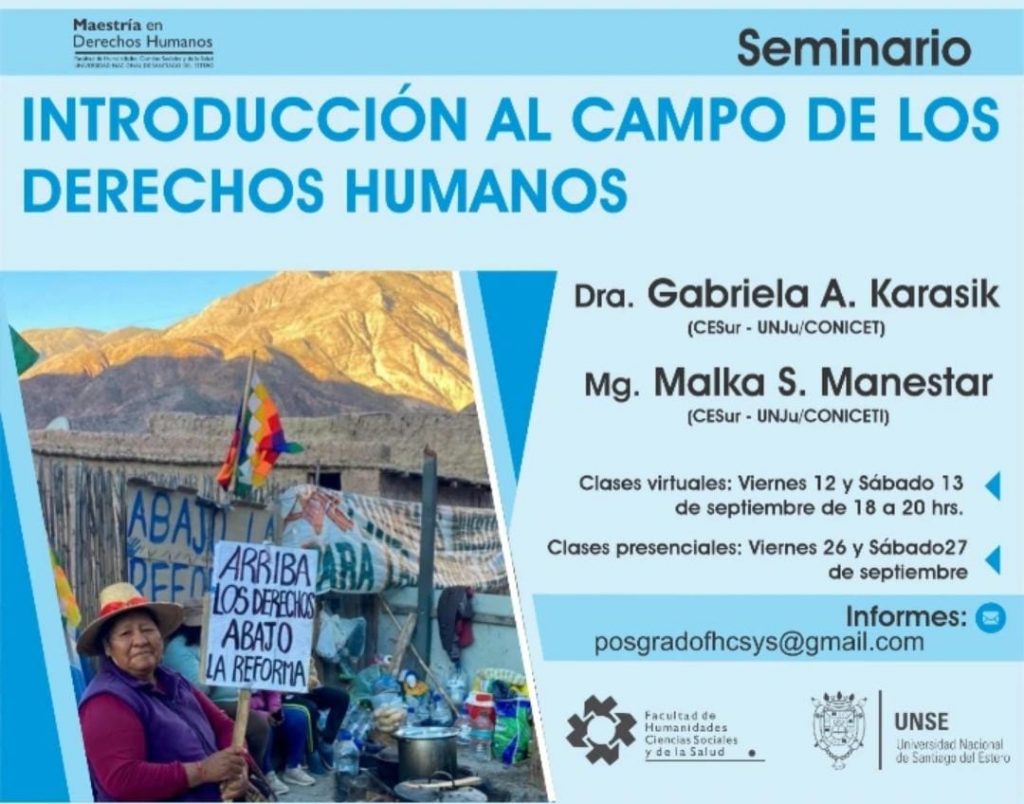 Seminario: Introducción al Campo de los Derechos Humanos