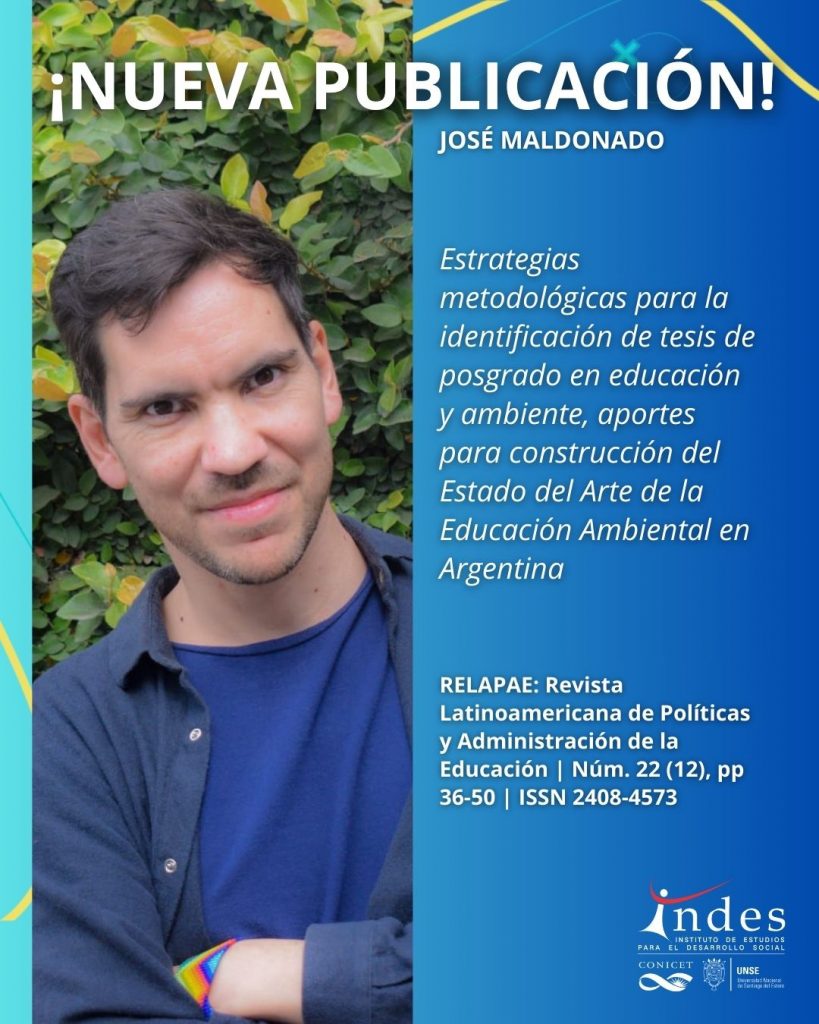 Nueva publicación: Estrategias metodológicas para la identificación de tesis de posgrado en educación y ambiente