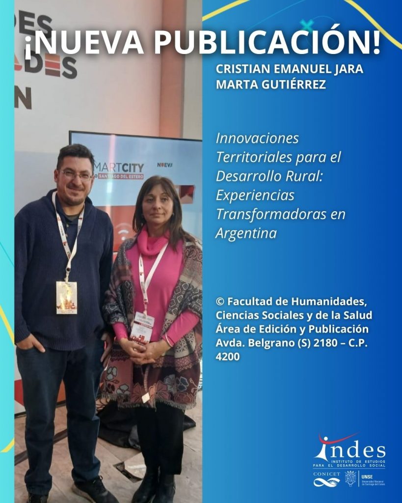 Nueva publicación: Innovaciones Territoriales para el Desarrollo Rural