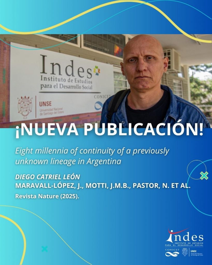 Nueva publicación: Eight Millenia of Continuity of a Previously Unknown Lineage in Argentina