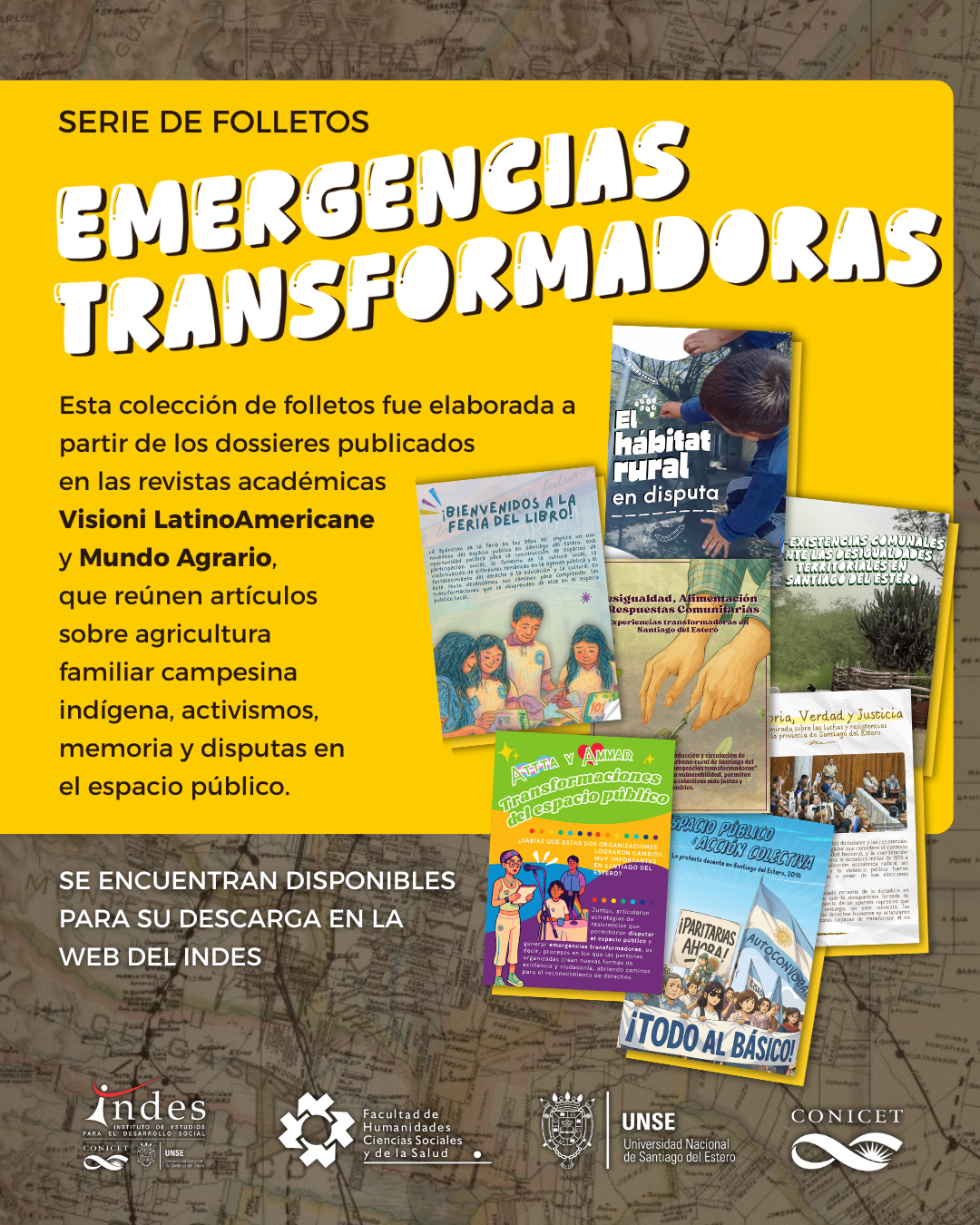 Folletos «Emergencias Transformadoras»
