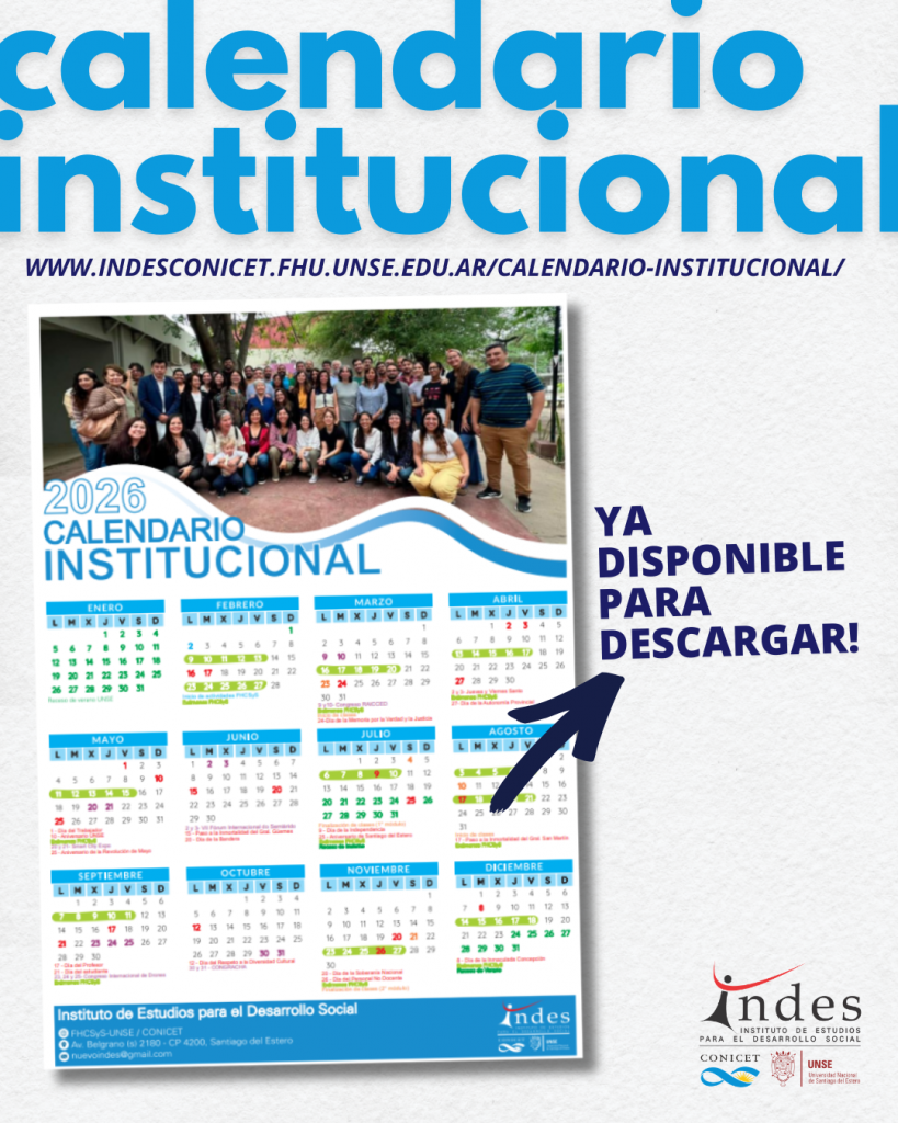 Calendario Institucional 2026