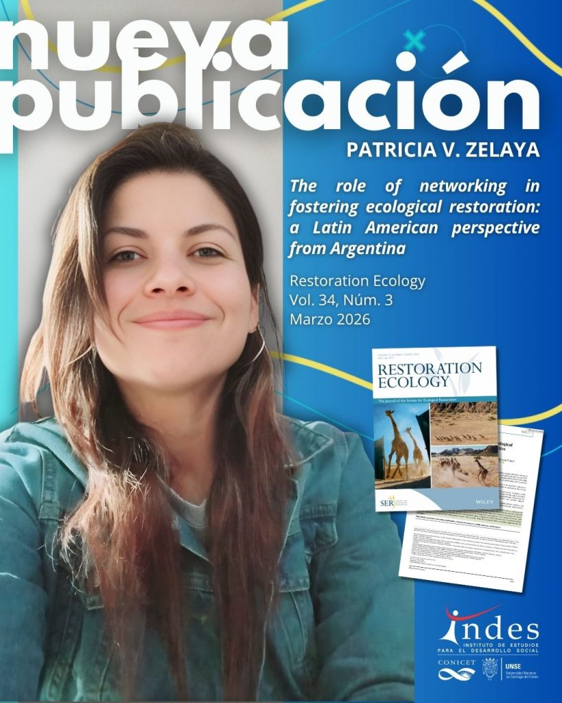 Nueva publicación: The role of networking in fostering ecological restoration Nueva publicación: The role of networking in fostering ecological restoration