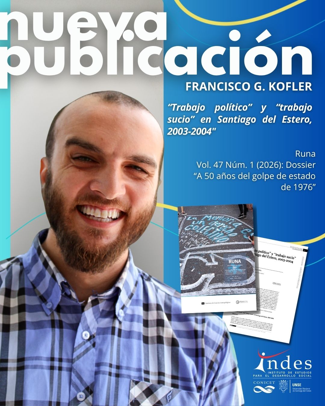 Nueva publicación: Trabajo político y trabajo sucio en Santiago del Estero