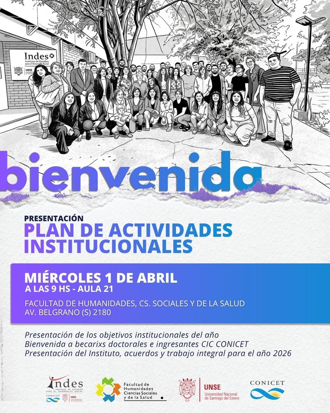 Jornada de presentación del Plan de Actividades Institucionales del INDES