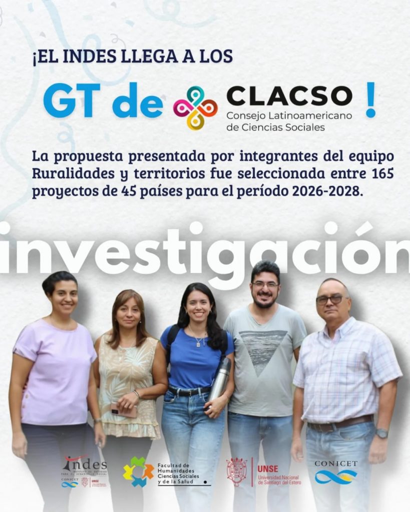 El INDES en los Grupos de Trabajo de CLACSO El INDES en los Grupos de Trabajo de CLACSO