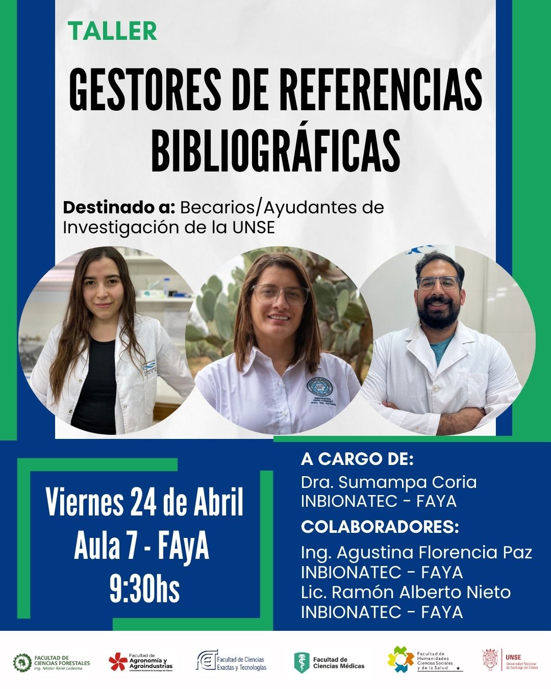 Taller: Gestores de Referencias Bibliográficas