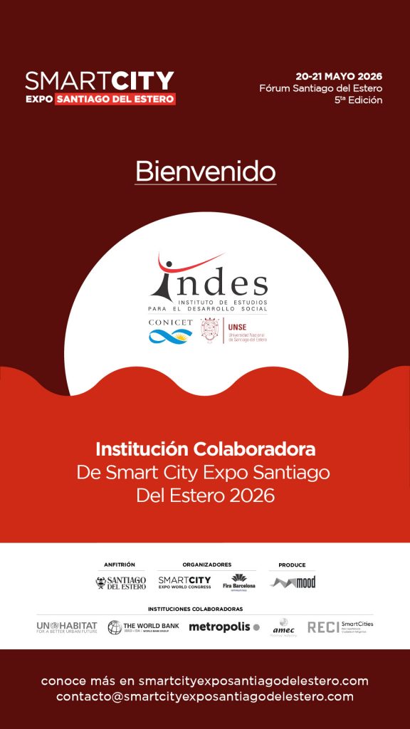 Participación del INDES en la Smart City Expo SDE 2026