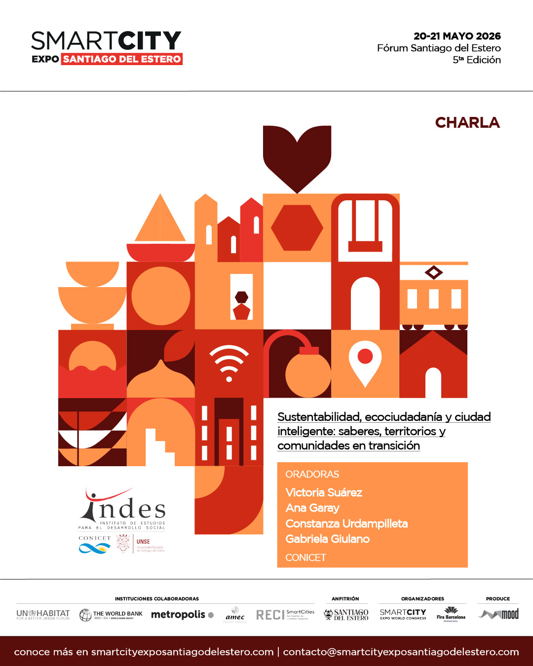 Charla en Smart City: Sustentabilidad, ecociudadanía y ciudad inteligente