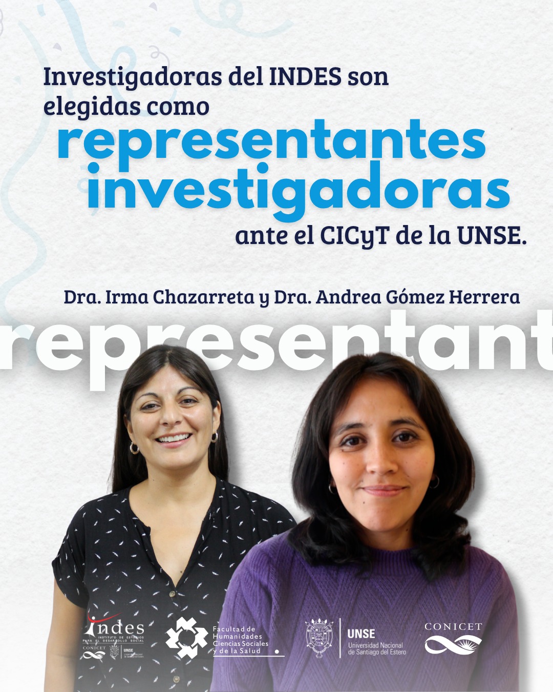 El INDES consolida su presencia en el Consejo de Investigaciones de la UNSE