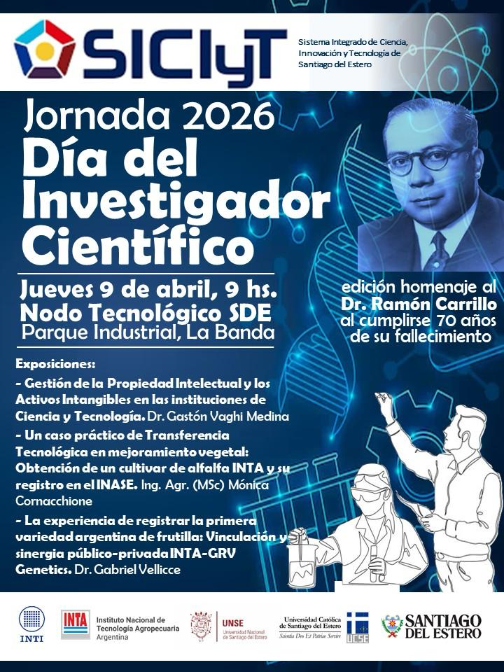 Jornada 2026 | Día del Investigador y la Investigadora Científica