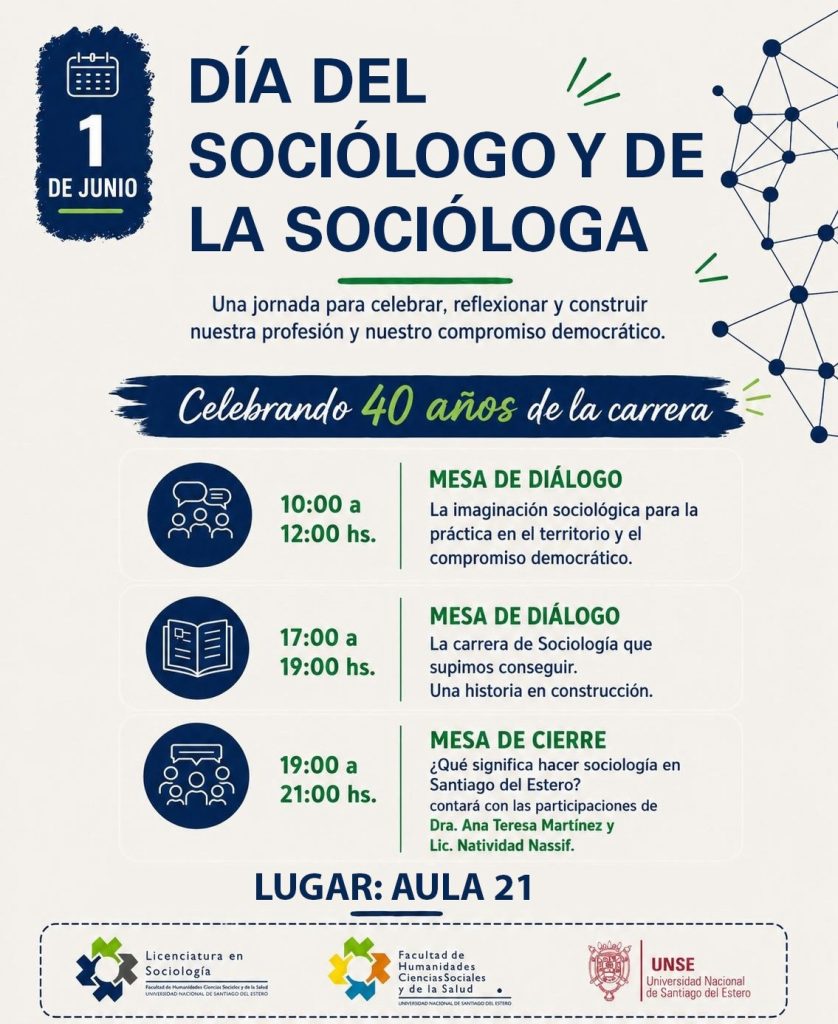 Jornada por el día del sociólogo y la socióloga
