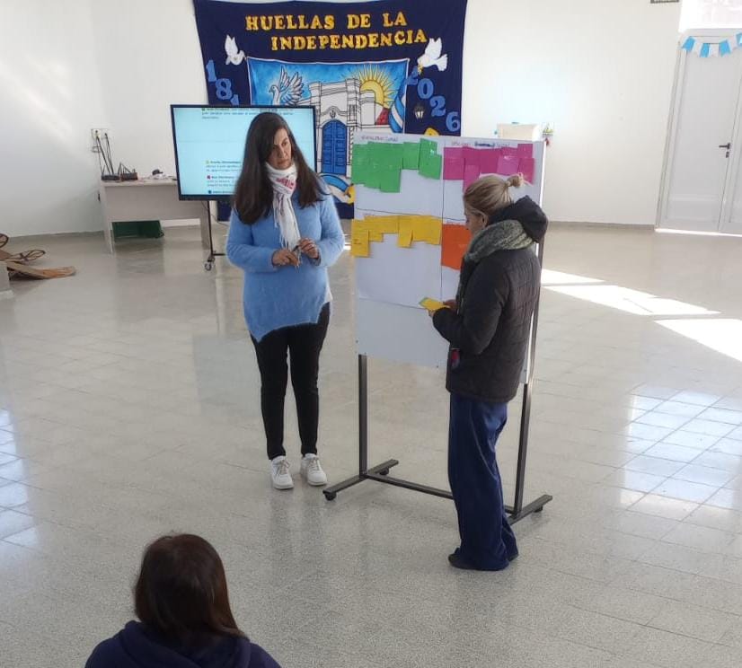 Taller del GI Ruralidad y Territorios en el Jardín de Infantes Municipal N° 27 «Papa Francisco» Taller del GI Ruralidad y Territorios en el Jardín de Infantes Municipal N° 27 «Papa Francisco»