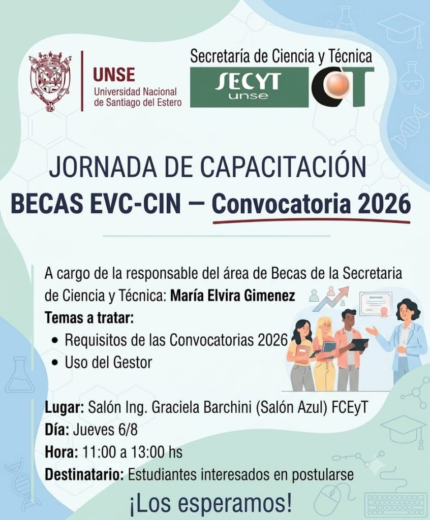 Jornada de capacitación sobre Becas EVC-CIN 2026 Jornada de capacitación sobre Becas EVC-CIN 2026