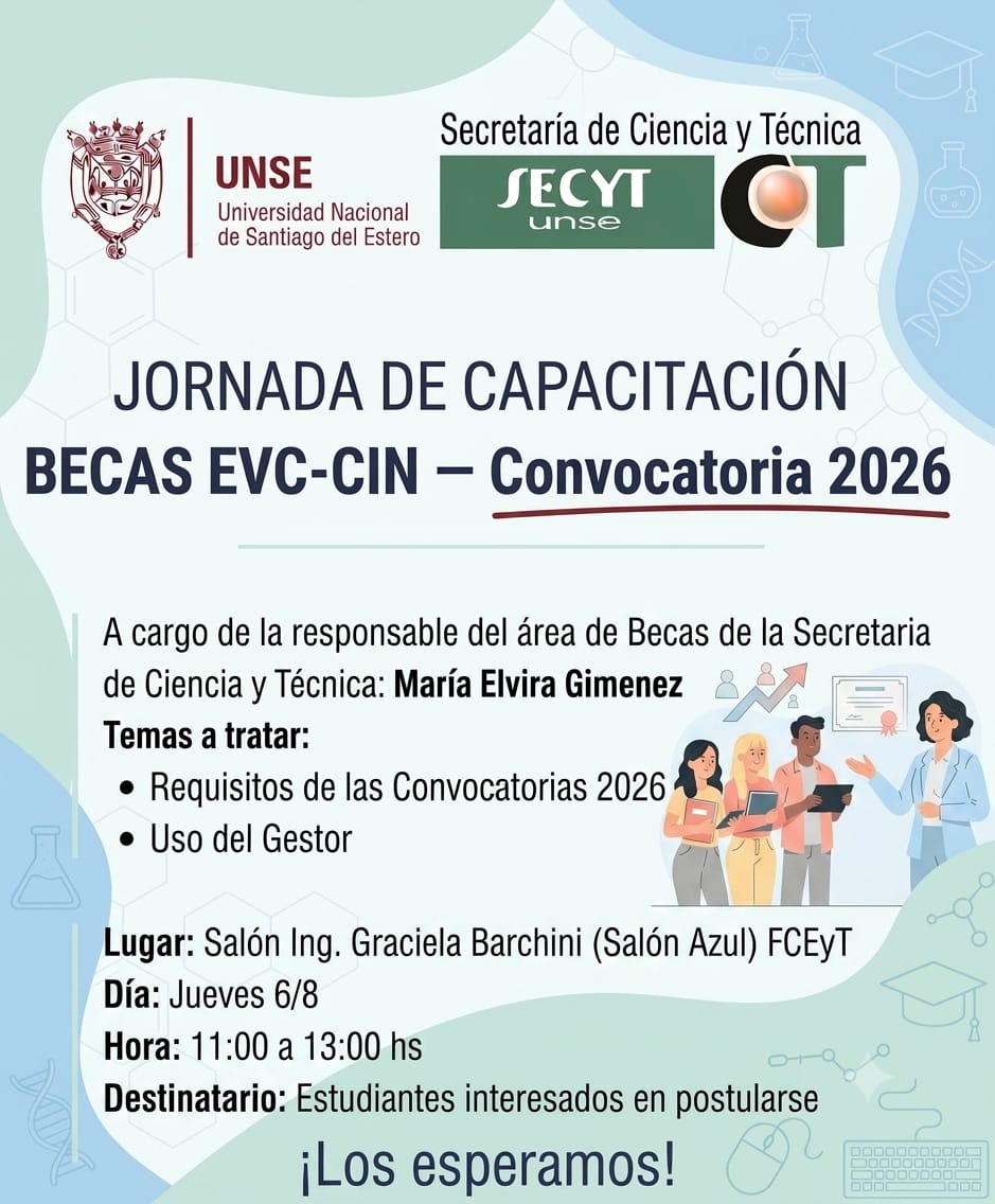 Jornada de capacitación sobre Becas EVC-CIN 2026